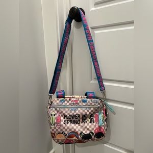 Harajuku Lovers Crossbody Nylon Bag